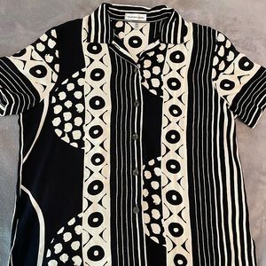 Women’s Vintage 90s Summer Camp Shirt / Blouse Size (US) 12